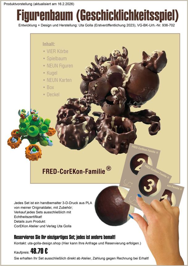 Figurenbaum, Geschicklichkeitsspiel Uta Golla, 2023